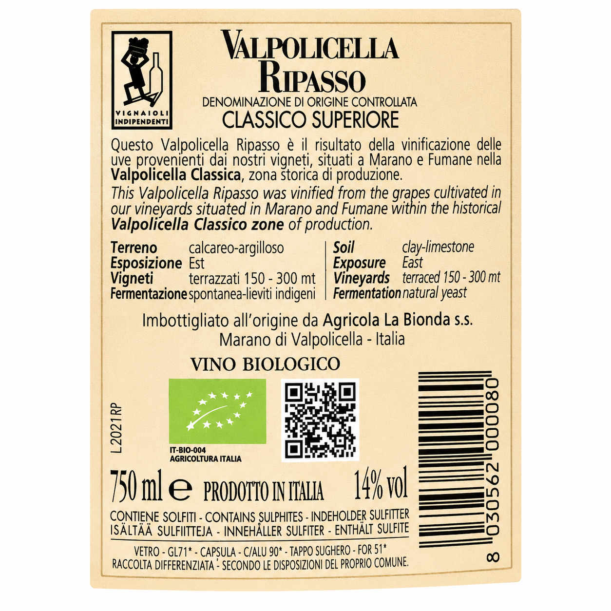 Valpolicella Ripasso 2021