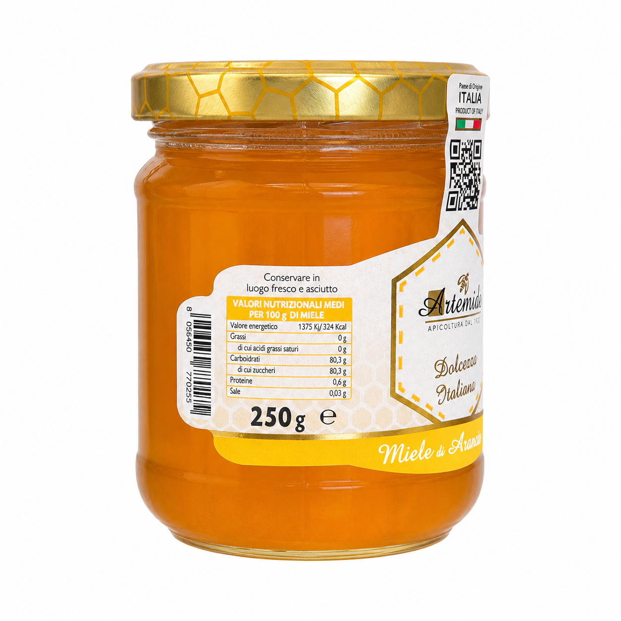 Miele arancio 250gr