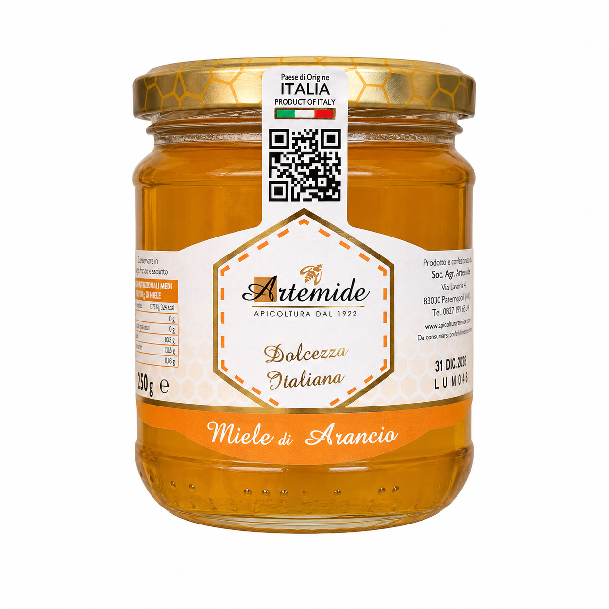 Miele arancio 250gr