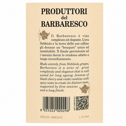 Barbaresco DOCG 2022