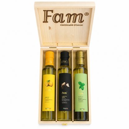 Box Condimenti Gourmet 3 Bottiglie