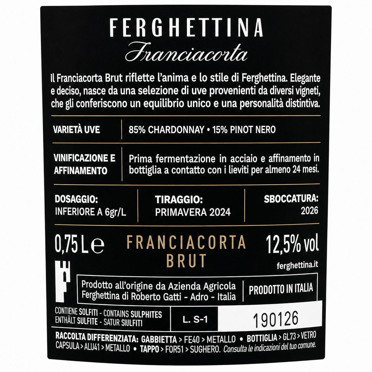 Franciacorta Brut