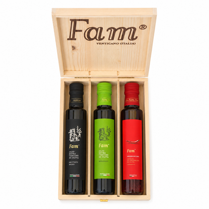 Box Cassetta Olio Casa 3 Bottiglie