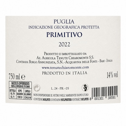 Primitivo 2022 IGT